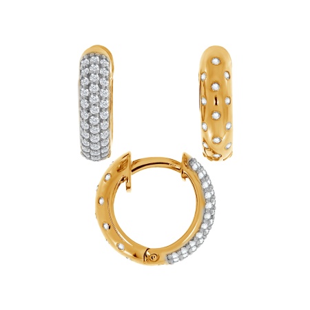 Купить оптом серьги из серебра с фианитами 2329201276л от Krasnoe