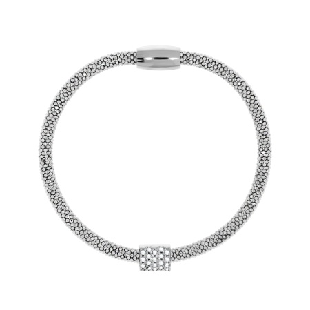 Купить оптом браслет из серебра с фианитами 4340202647-17 от Krasnoe