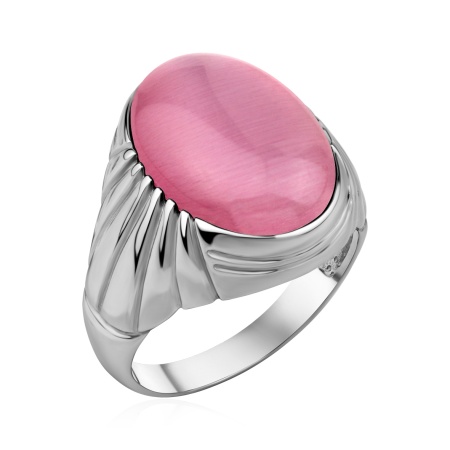 Купить оптом кольцо из серебра с кошачий глазом 1340266505-30 от Krasnoe