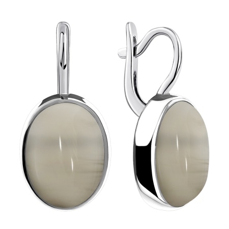 Купить оптом серьги из серебра с агатами 2340390932-1-21 от Krasnoe