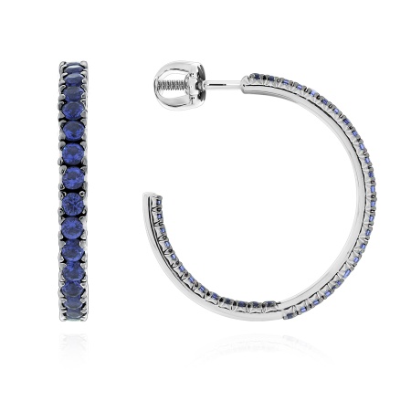 Купить оптом пусеты из серебра с ситаллами 2348882797-81 от Krasnoe