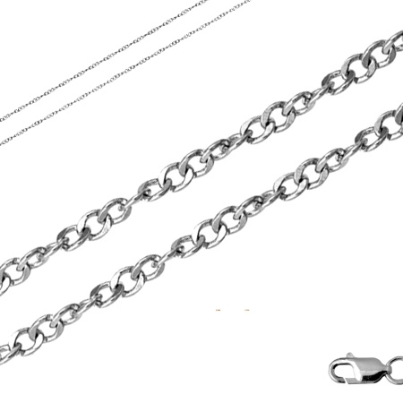 Купить оптом цепь из серебра без вставок 365704506045 от Krasnoe