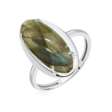 Купить оптом кольцо из серебра с лабрадоритом 1340Л01974 от Krasnoe