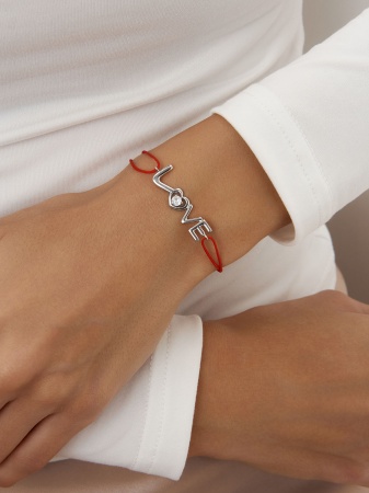 Купить оптом браслет из серебра с фианитом 4340202740 от Krasnoe