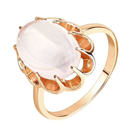 Купить оптом кольцо из серебра с кварцем 1320185094-30 от Krasnoe