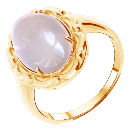 Купить оптом кольцо из серебра с кварцем 1320105116-30 от Krasnoe