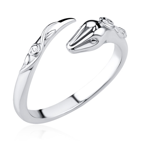 Купить оптом кольцо из серебра без вставок 1340405971-160 от Krasnoe