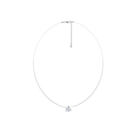 Купить оптом колье из серебра с фианитами 8340203058-1-38 от Krasnoe