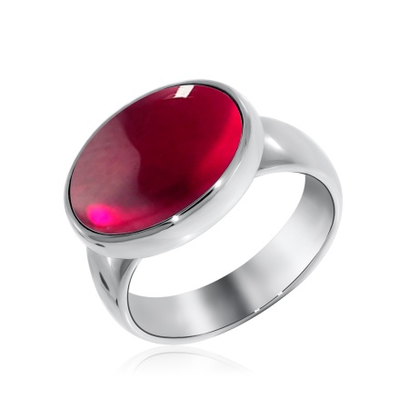 Купить оптом кольцо из серебра с агатом 1340390932-37 от Krasnoe