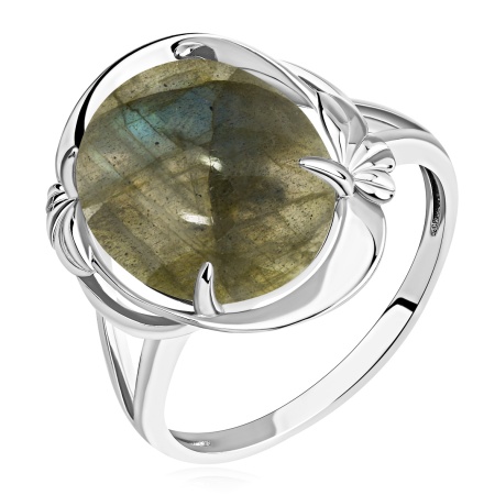 Купить оптом кольцо из серебра с лабрадоритом 1340Л01775 от Krasnoe