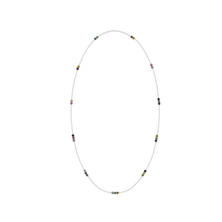 Купить оптом колье из серебра с агатами 8340396157-100 от Krasnoe