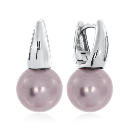 Купить оптом серьги из серебра с жемчугами 2340240799-47 от Krasnoe