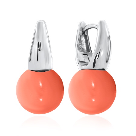 Купить оптом серьги из серебра с жемчугами 2340240799-1 от Krasnoe