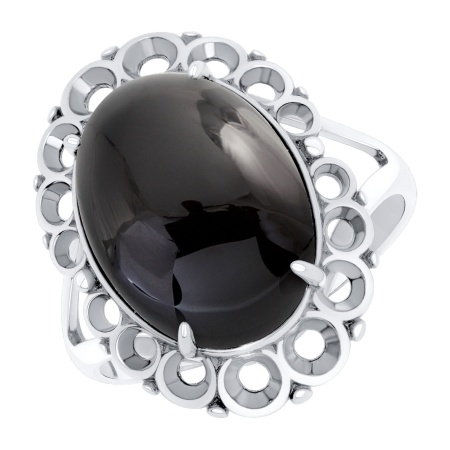 Купить оптом кольцо из серебра с агатом 1340395724-20 от Krasnoe