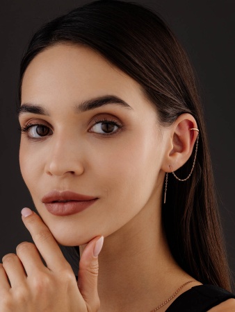 Купить оптом серьги из серебра без вставок 2320404897-1 от Krasnoe