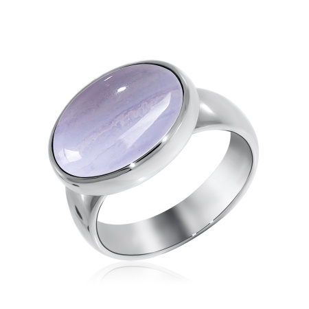 Купить оптом кольцо из серебра с агатом 1340390932-84 от Krasnoe