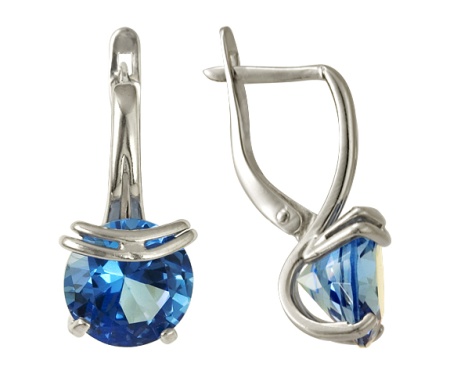 Оптом серьги из серебра со шпинелью 3217011410 цена от Krasnoe Купить оптом серьги из серебра со шпинелью 3217011410 от Krasnoe