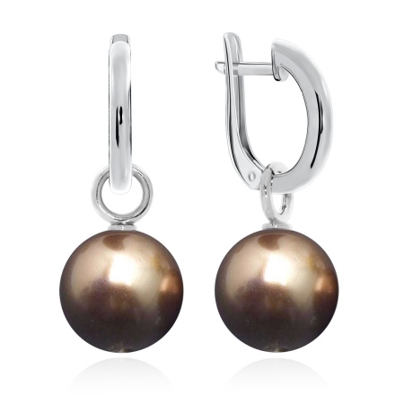 Купить оптом серьги из серебра с жемчугами 2340241416-42 от Krasnoe