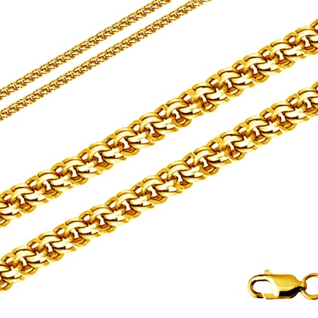 Купить оптом цепь из серебра без вставок 366208080060-1 от Krasnoe