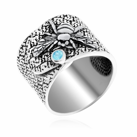 Оптом кольцо из серебра с топазом 1310071769-73 цена от Krasnoe Купить оптом кольцо из серебра с топазом 1310071769-73 от Krasnoe