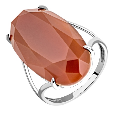 Купить оптом кольцо из серебра с агатом 1340395044-31 от Krasnoe